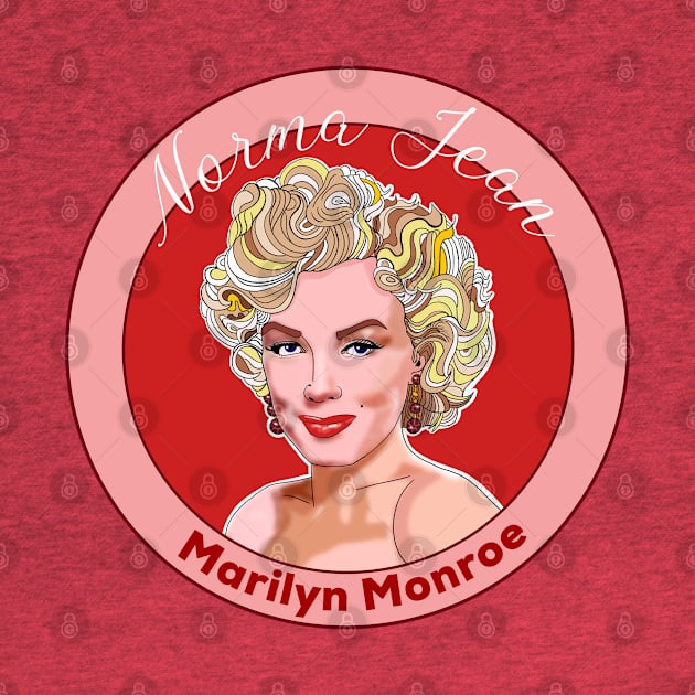 Norma Jean Marilyn Monroe Hollywood Starlet by EmmaFifield